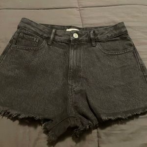 PacSun high waisted festival shorts